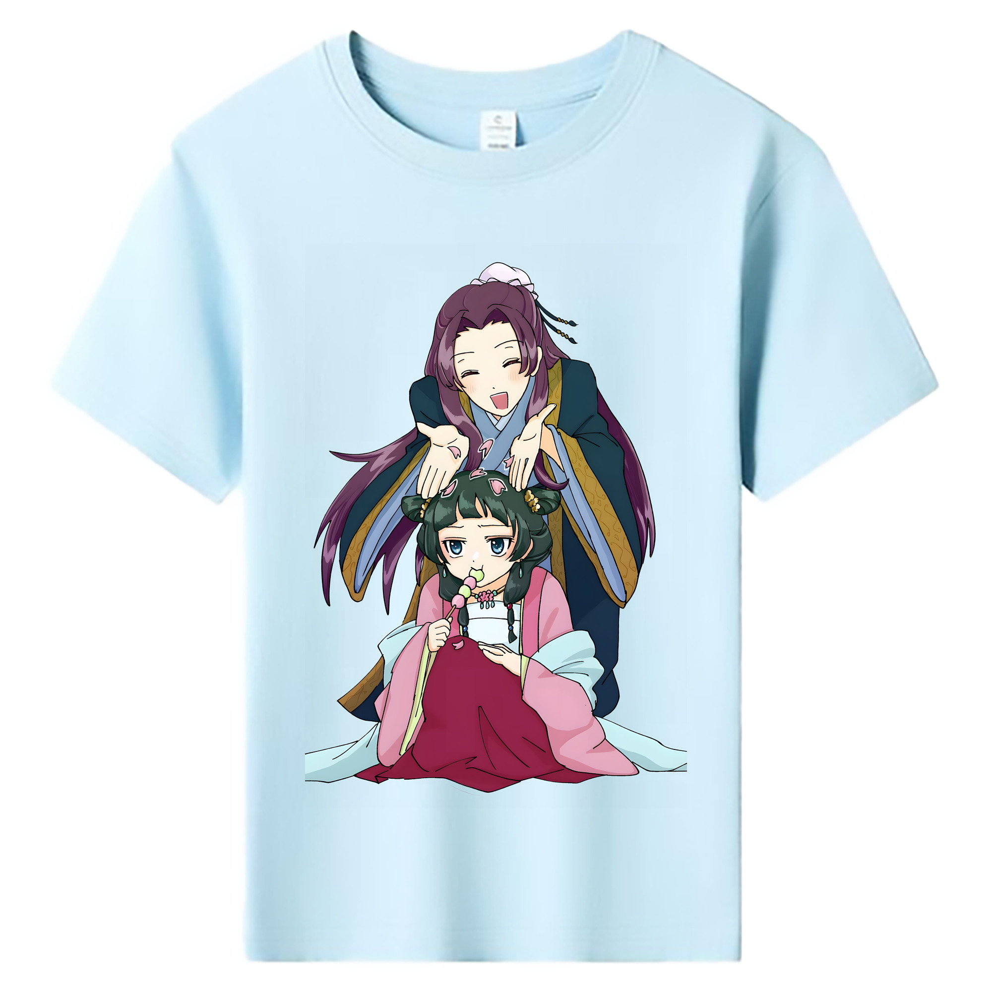（画像用） 薬屋のひとりごと The Apothecary Diaries 綿100％キッズTシャツ（フロントプリント）